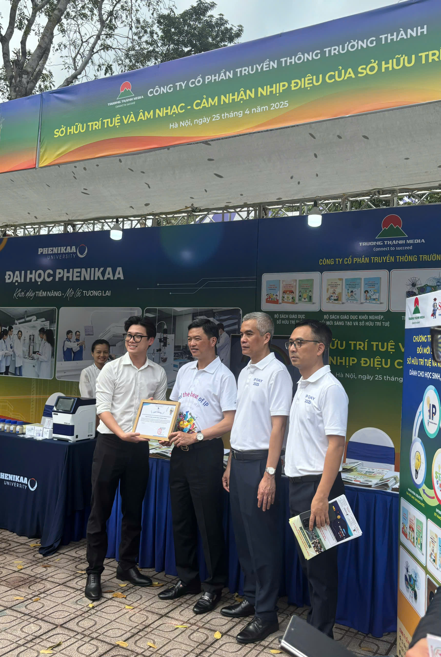 IP Day 2025: Trường Thành Media và Smartschool giới thiệu sáng kiến giáo dục đổi mới sáng tạo và sở hữu trí tuệ dành cho học sinh, sinh viên.
